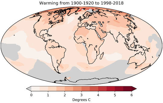 Global Warming Varies Greatly Depending Where You Live Global Warming Varies Greatly Depending Where You Live