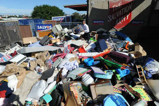 Unwanted Christmas presents can pile up in landfill and at charity stores. Unwanted Christmas presents can pile up in landfill and at charity stores.