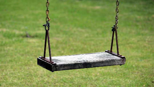 empty swing