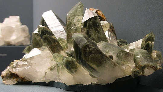 Choosing Your Crystal Friends Quartz with chlorite phantom crystals
