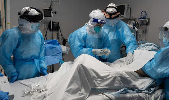Life Expectancy Drops In The US, AGAIN healthcare workers in surgery 3 11