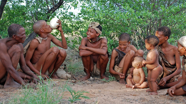 Bringing Back Indigenous Ways of Healing A group of Busnmen in Botswana.