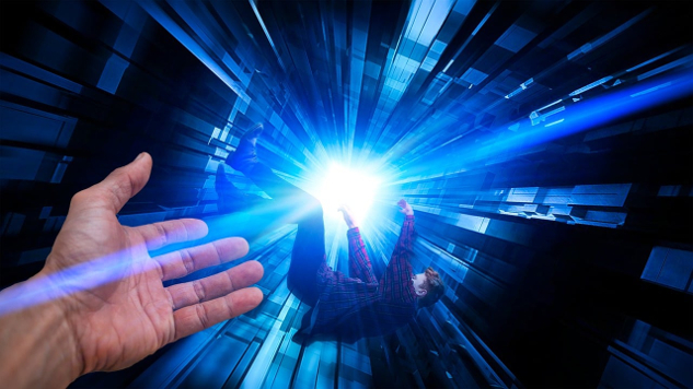 To Transform All Beings: Helping Others to Use Their Strengths hand reaching out to the light