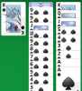 Graphic for article by Marie T. Russell: Spider Solitaire & Intuition